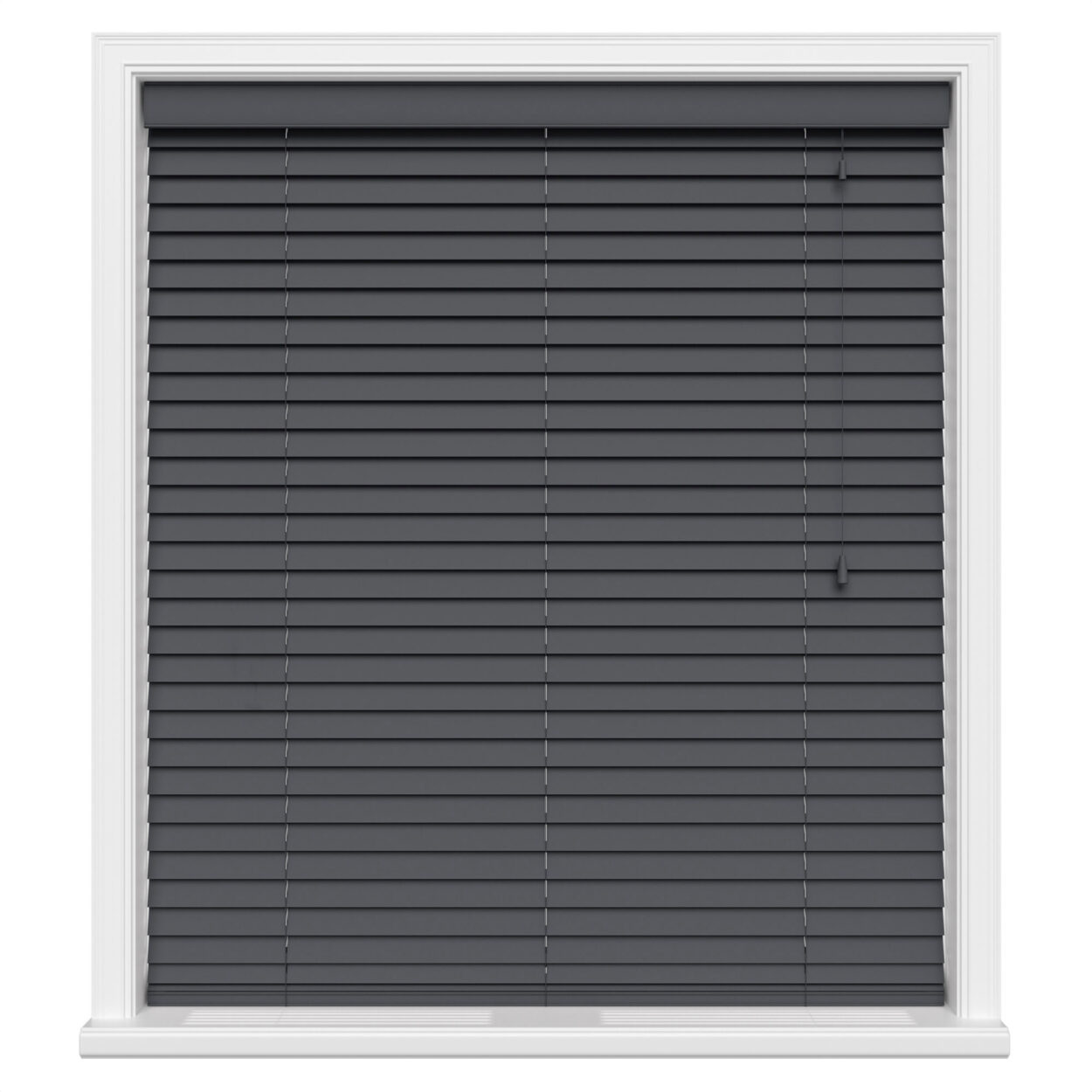 Anthracite Smoke Real Wood Motorised