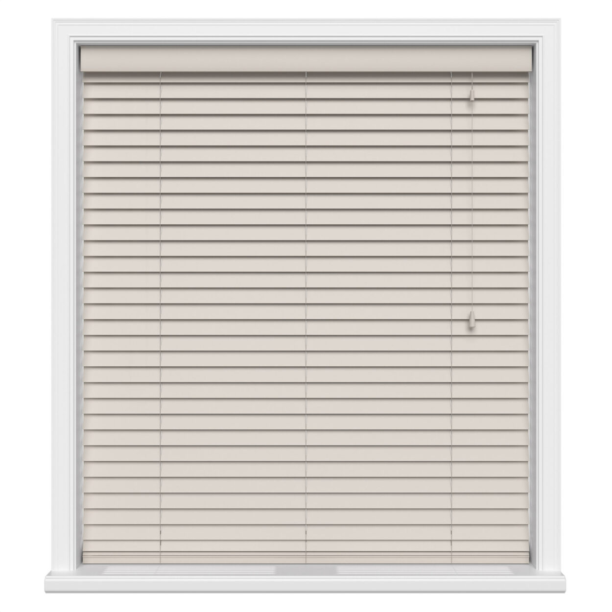 Malted Beige Real Wood Motorised